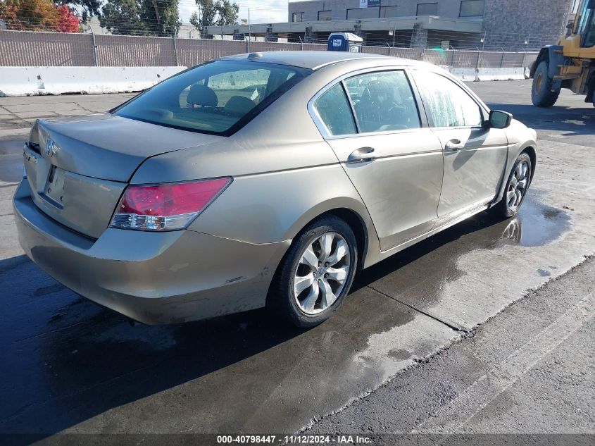 2008 Honda Accord 2.4 Ex-L VIN: JHMCP268X8C040807 Lot: 40798447