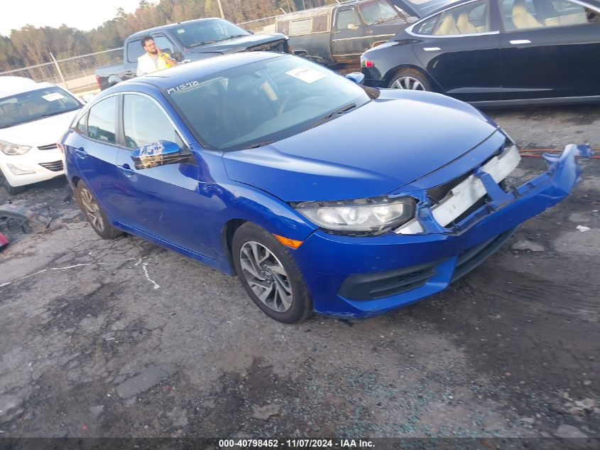 VIN 19XFC2F76HE021875 2017 Honda Civic, EX no.1