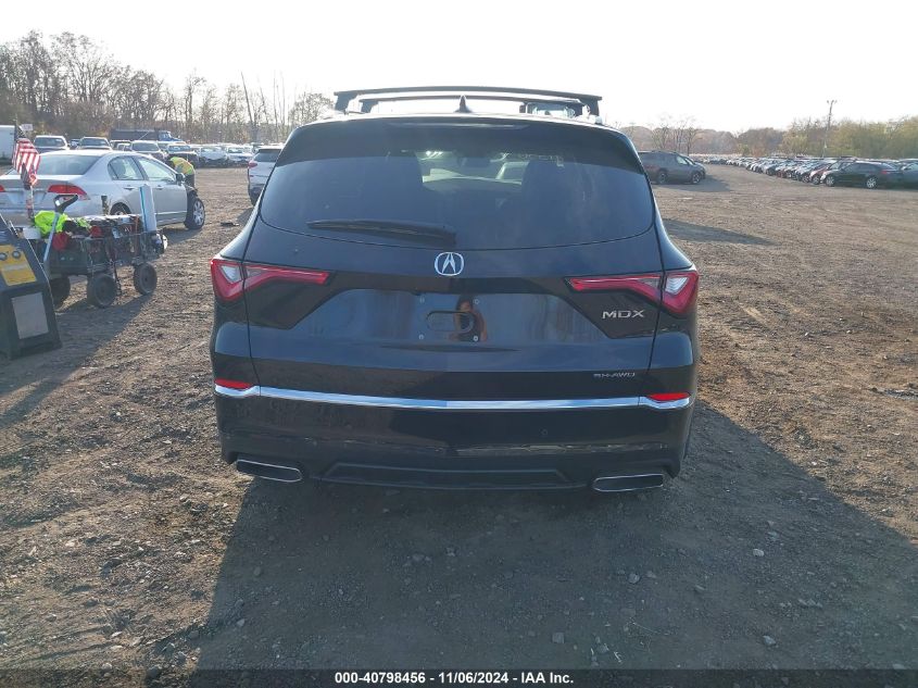 2022 Acura Mdx Technology Package VIN: 5J8YE1H42NL005760 Lot: 40798456