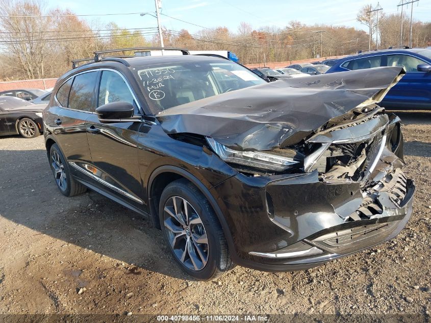 2022 Acura Mdx Technology Package VIN: 5J8YE1H42NL005760 Lot: 40798456