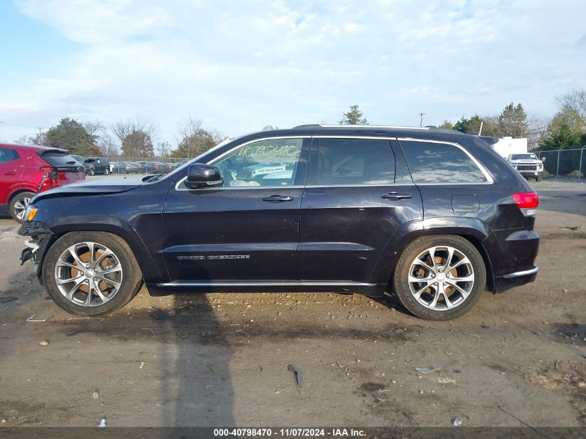 2019 Jeep Grand Cherokee Summit 4X4 VIN: 1C4RJFJT5KC614270 Lot: 40798470