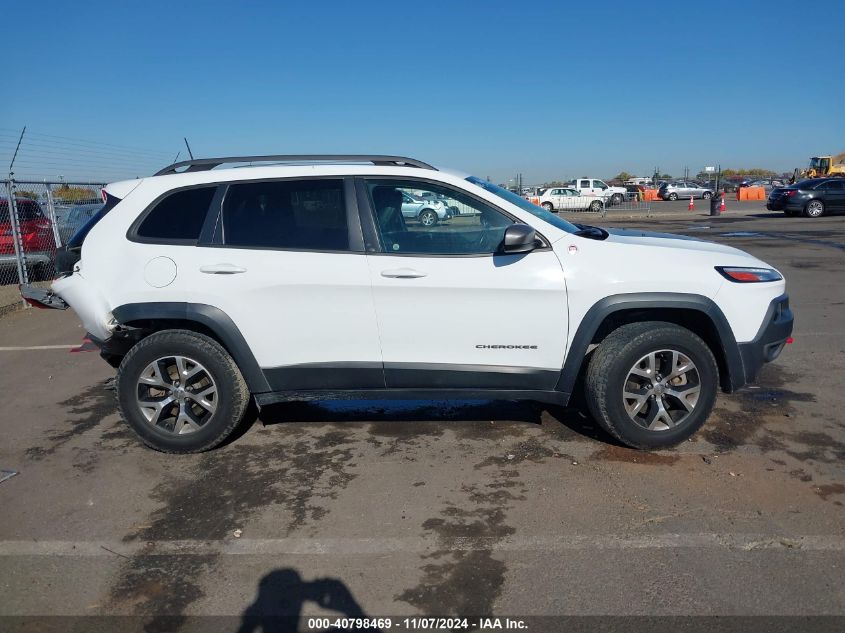 2017 Jeep Cherokee Trailhawk 4X4 VIN: 1C4PJMBB7HW605711 Lot: 40798469