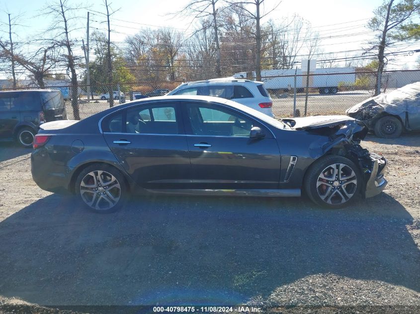 2017 CHEVROLET SS VIN: 6G3F15RW8HL301494