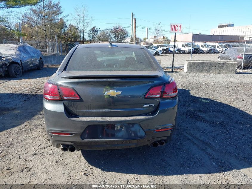 2017 Chevrolet Ss VIN: 6G3F15RW8HL301494 Lot: 40798475