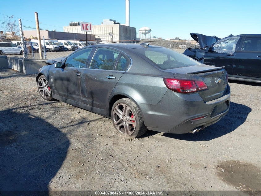 2017 CHEVROLET SS VIN: 6G3F15RW8HL301494