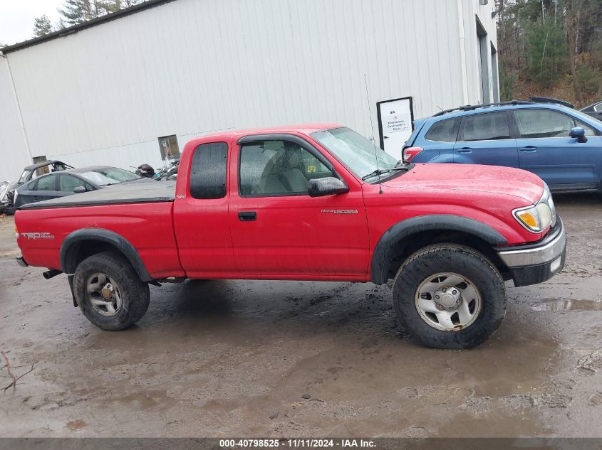 2004 Toyota Tacoma VIN: 5TEWM72N44Z381695 Lot: 40798525