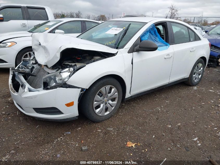 2014 Chevrolet Cruze Ls Auto VIN: 1G1PA5SH4E7248092 Lot: 40798537