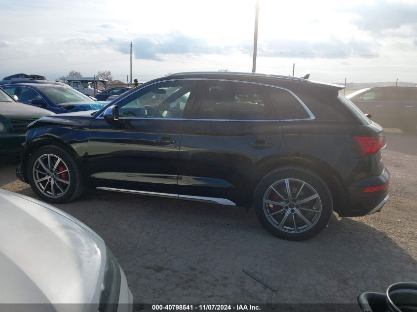 2021 Audi Sq5 Prestige Tfsi Quattro Tiptronic VIN: WA1C4AFY9M2069648 Lot: 40798541