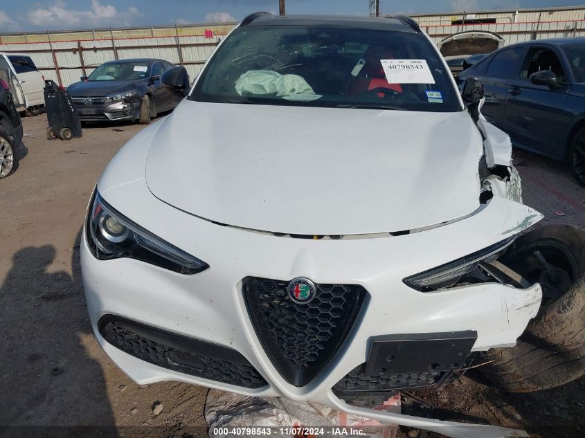 2021 Alfa Romeo Stelvio Ti Sport Awd VIN: ZASPAKBN1M7D18830 Lot: 40798543