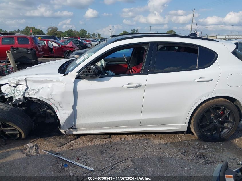 2021 Alfa Romeo Stelvio Ti Sport Awd VIN: ZASPAKBN1M7D18830 Lot: 40798543