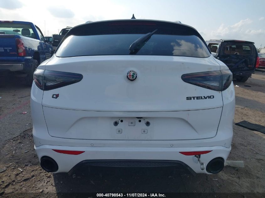 2021 Alfa Romeo Stelvio Ti Sport Awd VIN: ZASPAKBN1M7D18830 Lot: 40798543