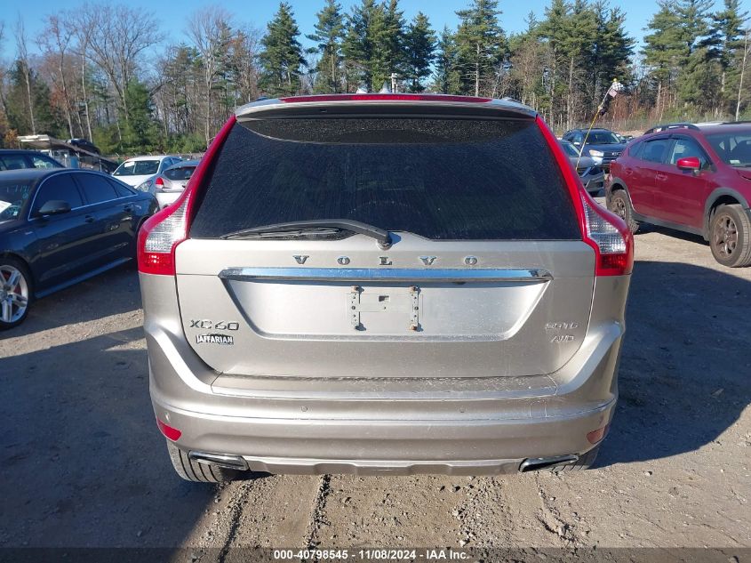 2016 Volvo Xc60 T6 Platinum VIN: YV4902RMXG2779962 Lot: 40798545