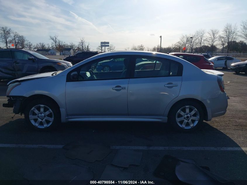 2010 Nissan Sentra 2.0Sr VIN: 3N1AB6AP3AL704066 Lot: 40798554