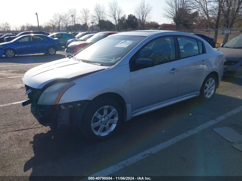 2010 Nissan Sentra 2.0Sr VIN: 3N1AB6AP3AL704066 Lot: 40798554