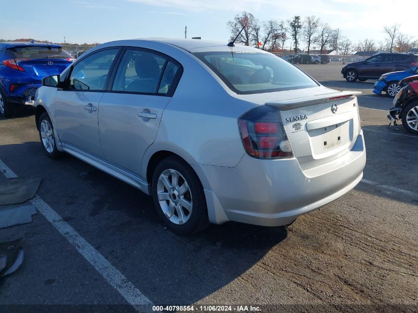 2010 Nissan Sentra 2.0Sr VIN: 3N1AB6AP3AL704066 Lot: 40798554