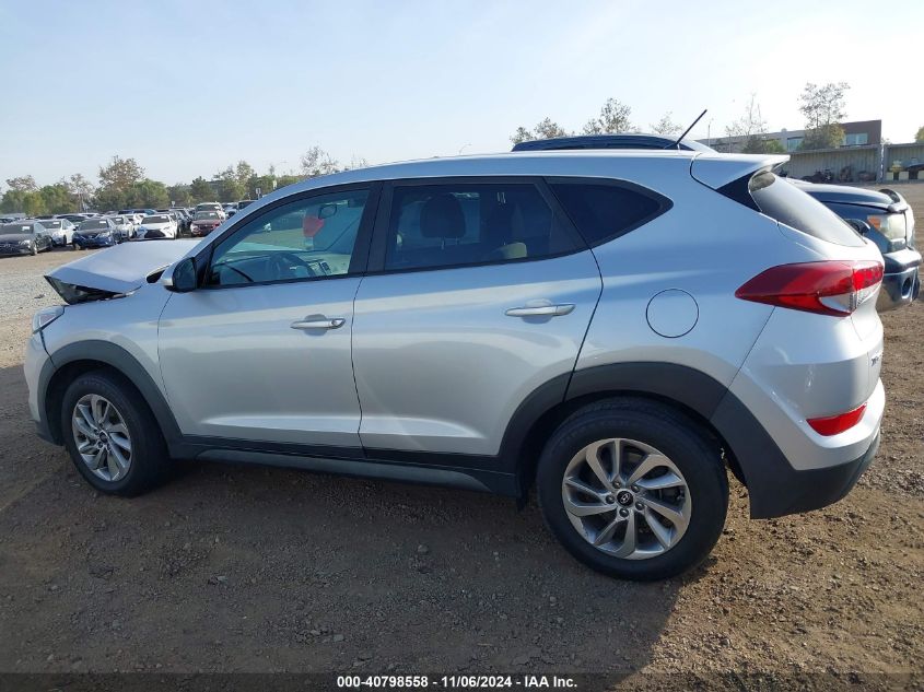 2018 Hyundai Tucson Se VIN: KM8J2CA4XJU648310 Lot: 40798558