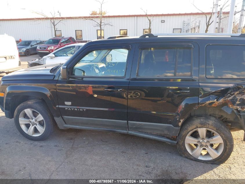 2011 Jeep Patriot Latitude X VIN: 1J4NF4GB8BD167005 Lot: 40798567