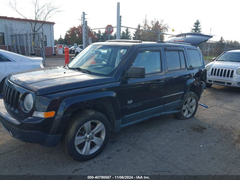 2011 Jeep Patriot Latitude X VIN: 1J4NF4GB8BD167005 Lot: 40798567