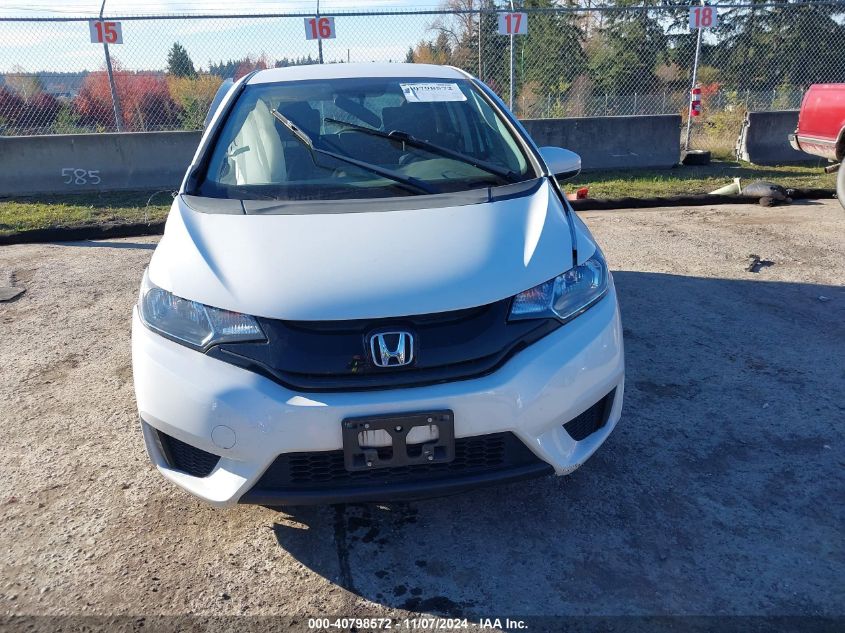 2015 Honda Fit Lx VIN: 3HGGK5G55FM720599 Lot: 40798572