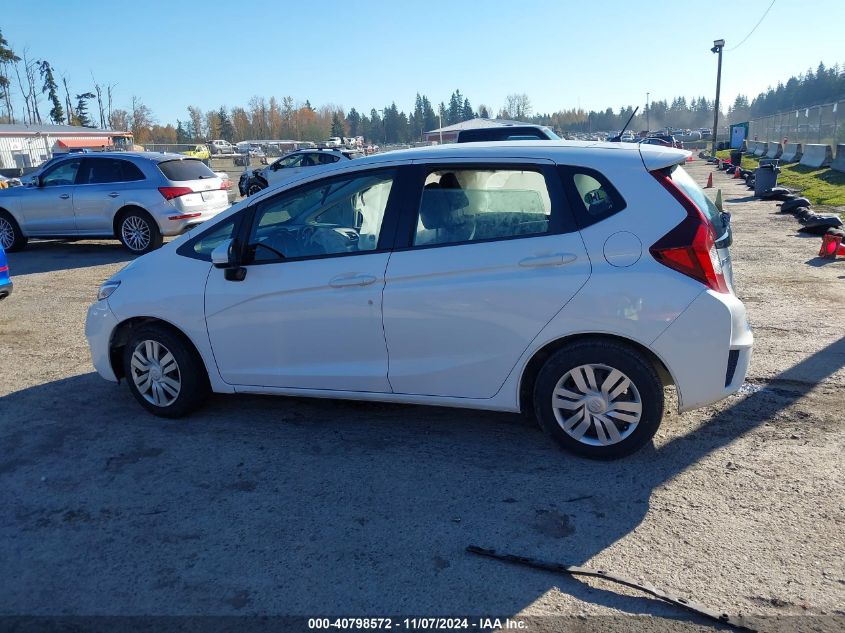 2015 Honda Fit Lx VIN: 3HGGK5G55FM720599 Lot: 40798572