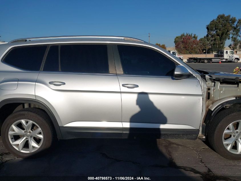 2018 Volkswagen Atlas 3.6L V6 Se VIN: 1V2KR2CA9JC518329 Lot: 40798573