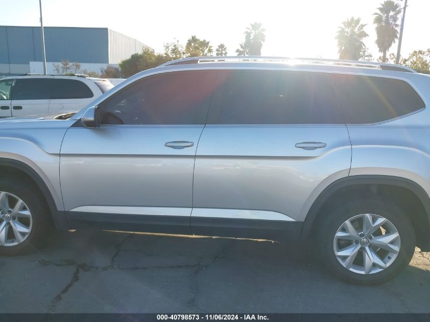 2018 Volkswagen Atlas 3.6L V6 Se VIN: 1V2KR2CA9JC518329 Lot: 40798573