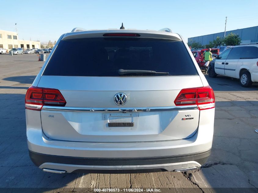 2018 Volkswagen Atlas 3.6L V6 Se VIN: 1V2KR2CA9JC518329 Lot: 40798573