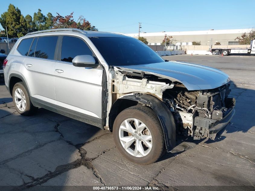 2018 Volkswagen Atlas 3.6L V6 Se VIN: 1V2KR2CA9JC518329 Lot: 40798573