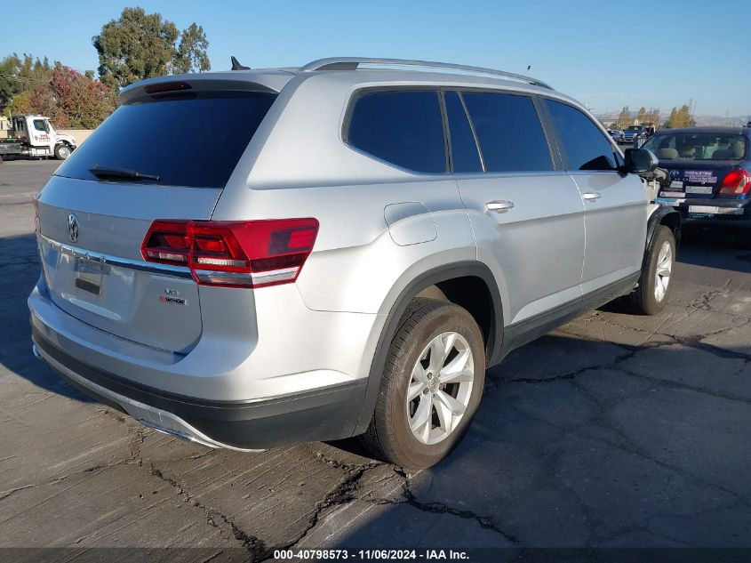 2018 Volkswagen Atlas 3.6L V6 Se VIN: 1V2KR2CA9JC518329 Lot: 40798573