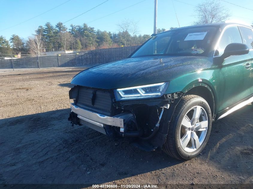 2018 Audi Q5 2.0T Premium/2.0T Tech Premium VIN: WA1BNAFY8J2068463 Lot: 40798605