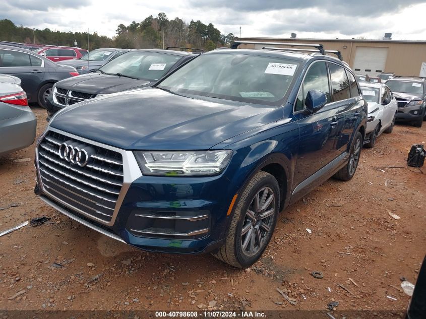 2019 Audi Q7 45 Premium/45 Se Premium VIN: WA1LHAF73KD022189 Lot: 40798608