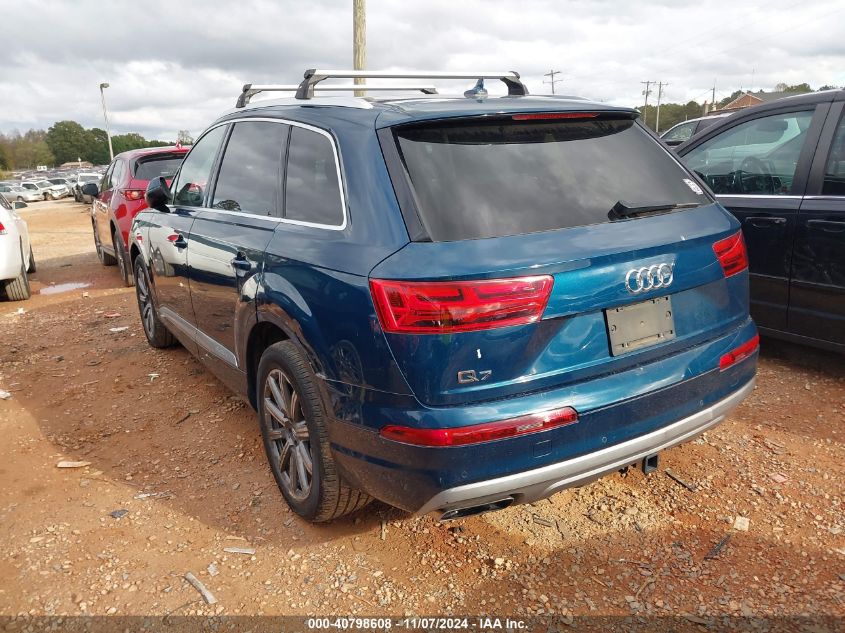 2019 Audi Q7 45 Premium/45 Se Premium VIN: WA1LHAF73KD022189 Lot: 40798608