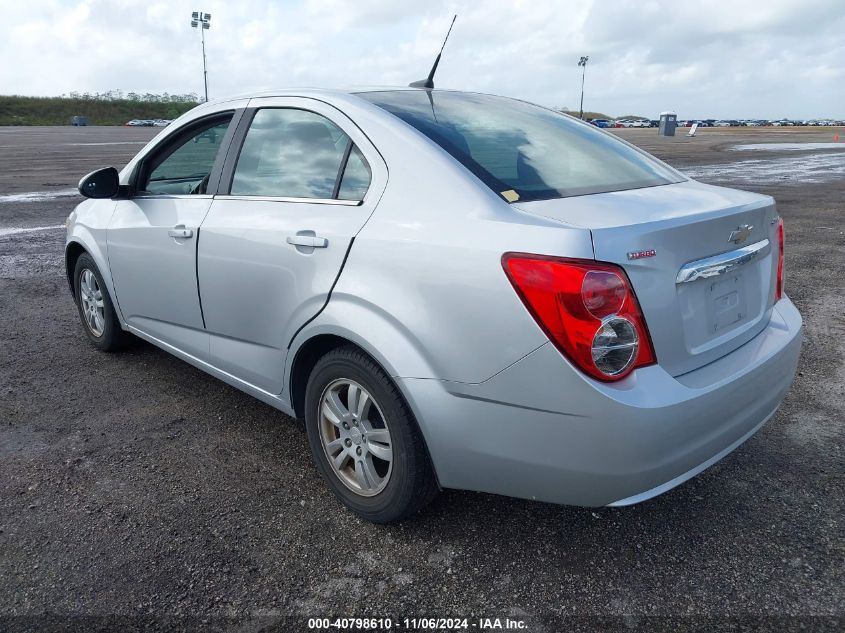 2013 Chevrolet Sonic Lt Auto VIN: 1G1JC5SB5D4245715 Lot: 40798610