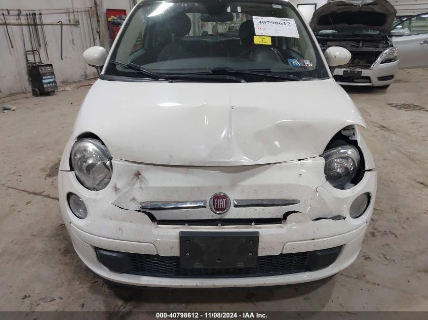 2014 Fiat 500 Pop VIN: 3C3CFFAR9ET229500 Lot: 40798612