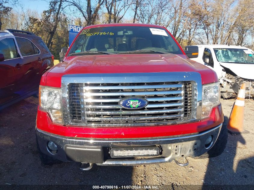 2012 Ford F-150 Xlt VIN: 1FTFW1ET9CFA95614 Lot: 40798616