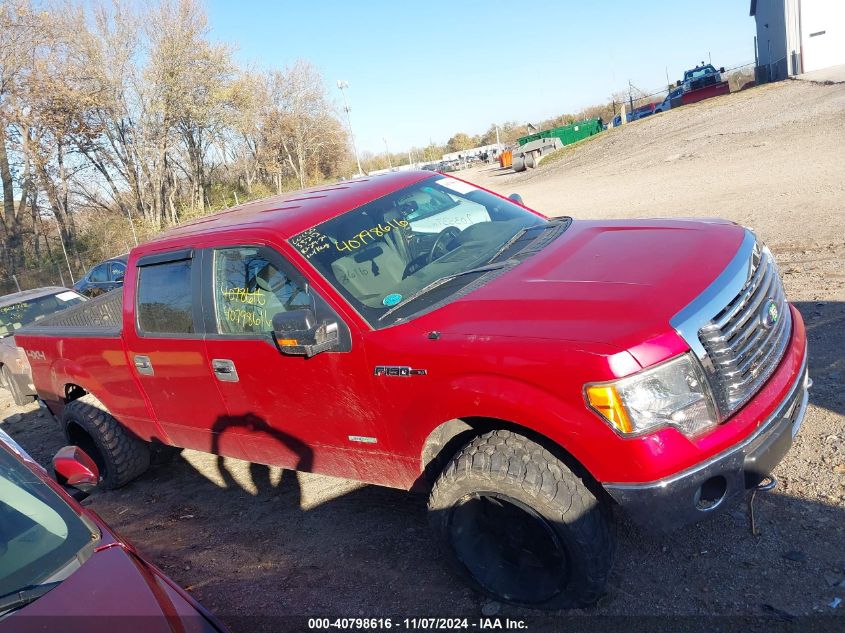 2012 Ford F-150 Xlt VIN: 1FTFW1ET9CFA95614 Lot: 40798616