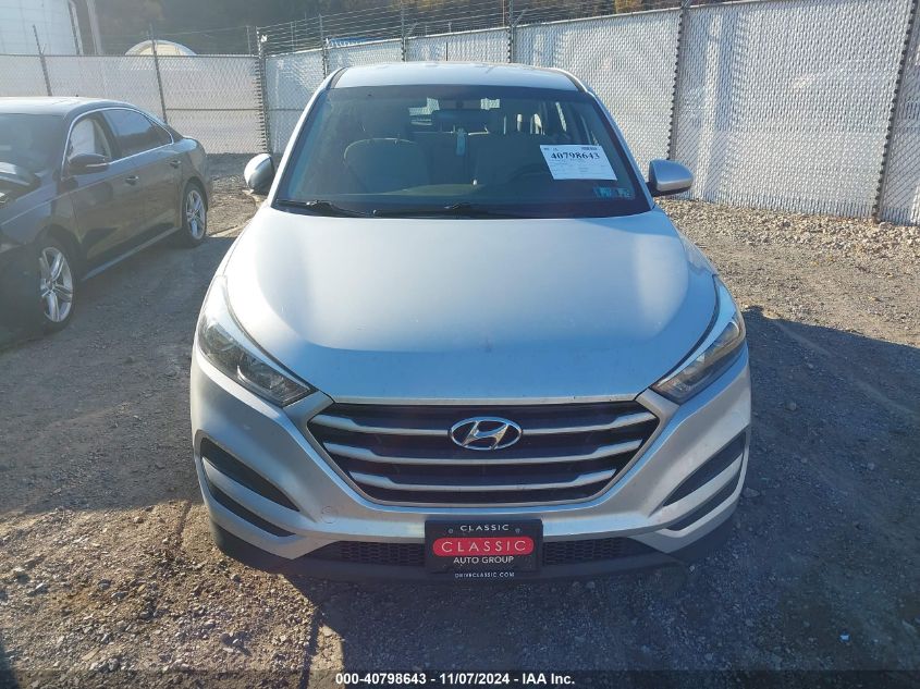 2018 Hyundai Tucson Se VIN: KM8J23A47JU694886 Lot: 40798643