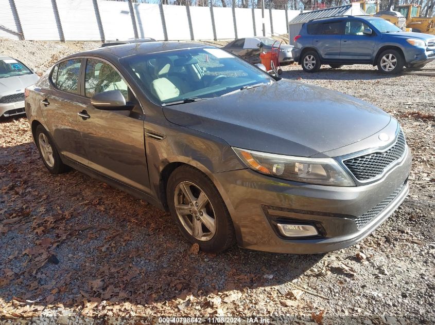 VIN 5XXGM4A72EG265093 2014 KIA OPTIMA no.1