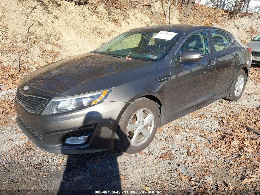 VIN 5XXGM4A72EG265093 2014 KIA OPTIMA no.2