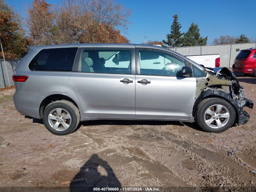 2016 Toyota Sienna L 7 Passenger VIN: 5TDZK3DC2GS751311 Lot: 40798669