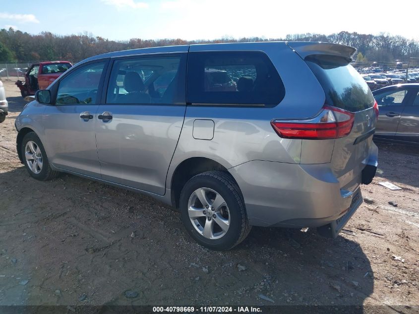 2016 Toyota Sienna L 7 Passenger VIN: 5TDZK3DC2GS751311 Lot: 40798669