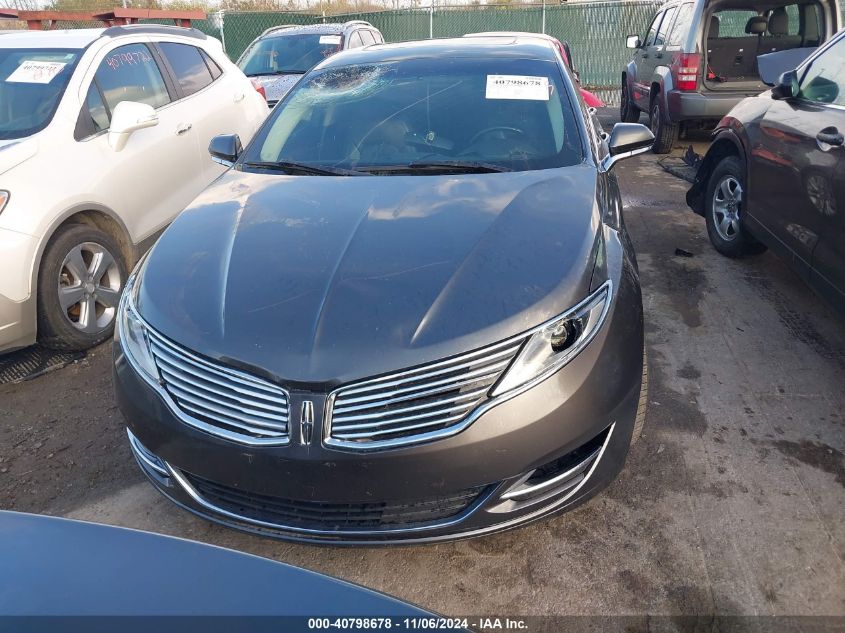 2016 Lincoln Mkz VIN: 3LN6L2GKXGR627136 Lot: 40798678