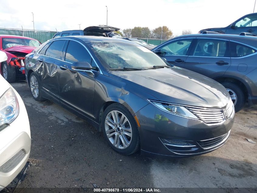 2016 Lincoln Mkz VIN: 3LN6L2GKXGR627136 Lot: 40798678