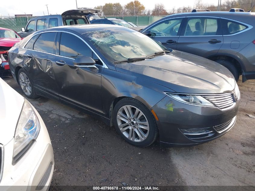 2016 Lincoln Mkz VIN: 3LN6L2GKXGR627136 Lot: 40798678