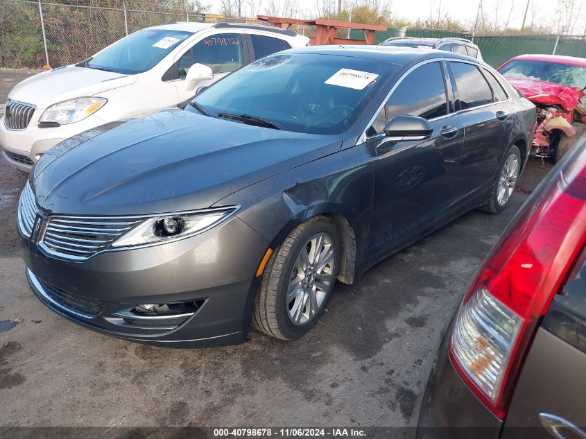 2016 Lincoln Mkz VIN: 3LN6L2GKXGR627136 Lot: 40798678