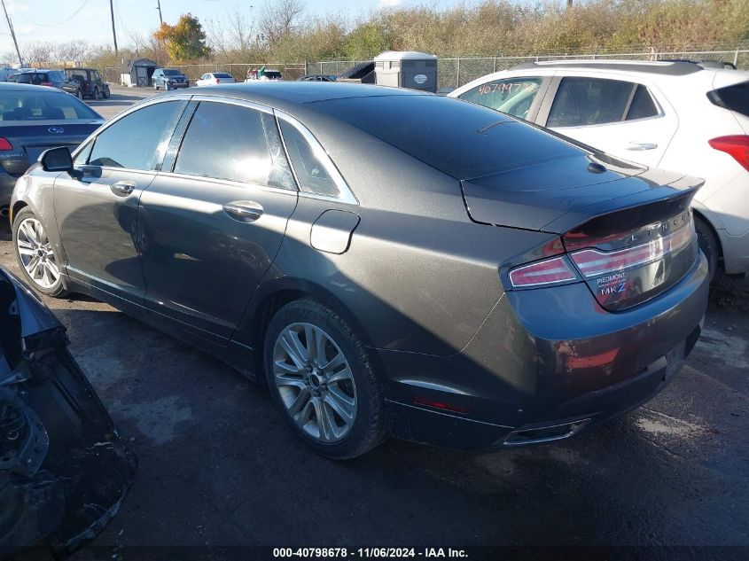 2016 Lincoln Mkz VIN: 3LN6L2GKXGR627136 Lot: 40798678