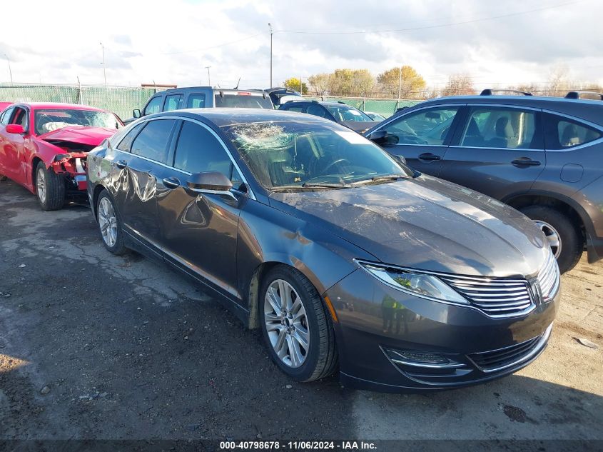 2016 Lincoln Mkz VIN: 3LN6L2GKXGR627136 Lot: 40798678