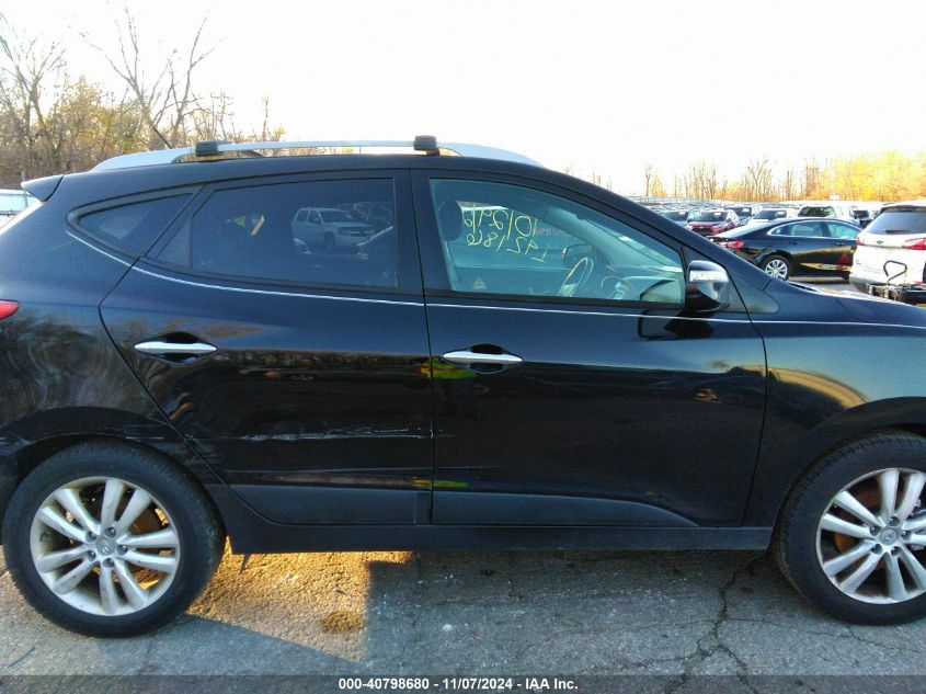 2012 Hyundai Tucson Limited VIN: KM8JUCAC2CU382687 Lot: 40798680