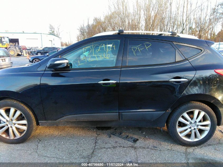 2012 Hyundai Tucson Limited VIN: KM8JUCAC2CU382687 Lot: 40798680