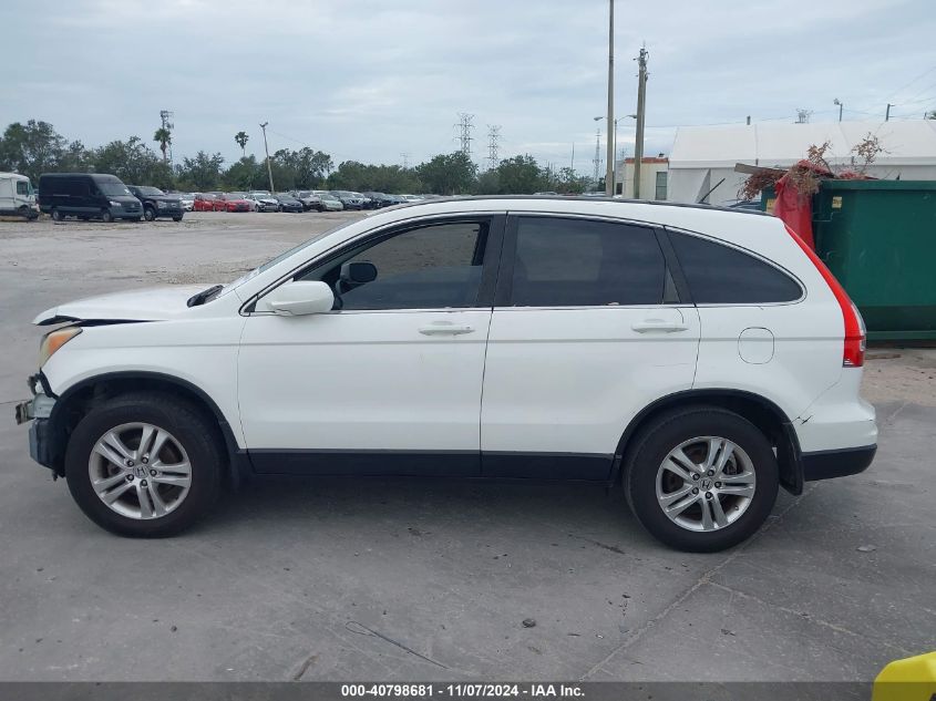 2011 Honda Cr-V Ex-L VIN: 5J6RE3H76BL026724 Lot: 40798681